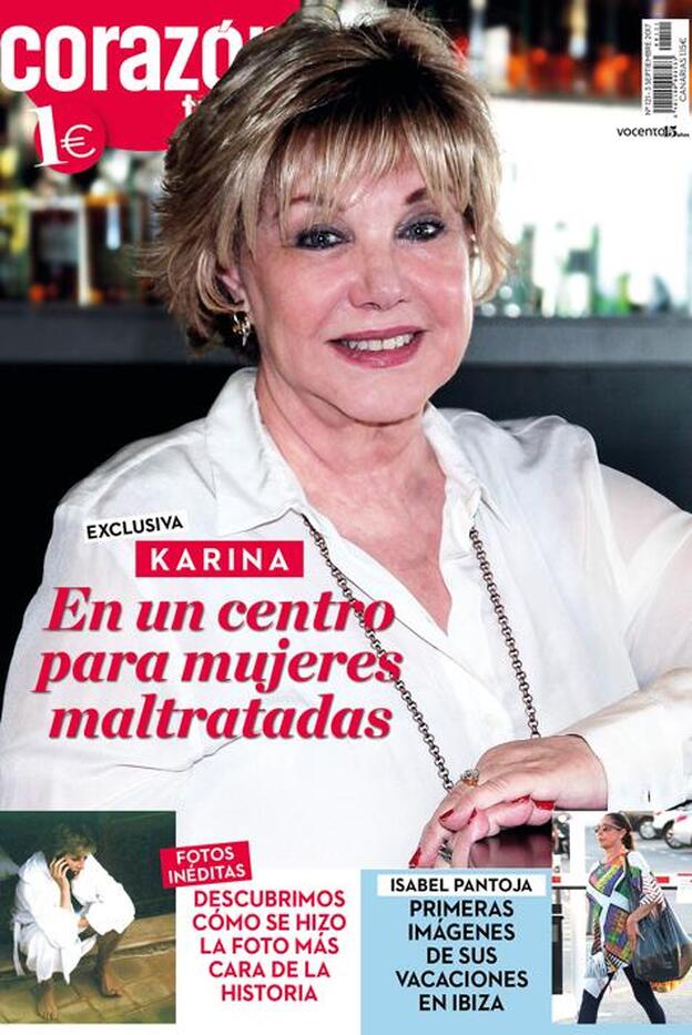 Karina acude a un centro para víctimas de violencia doméstica