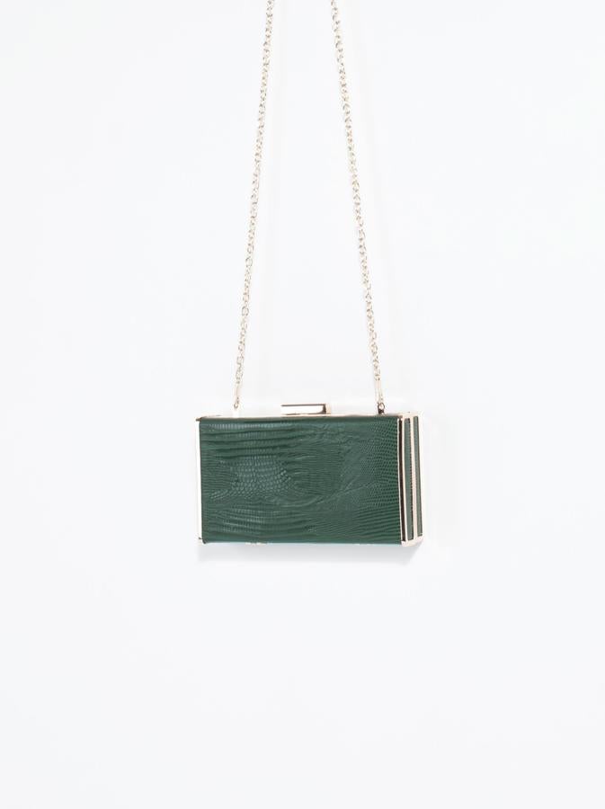 Complementos de invitada de boda: bolso verde de Parfois