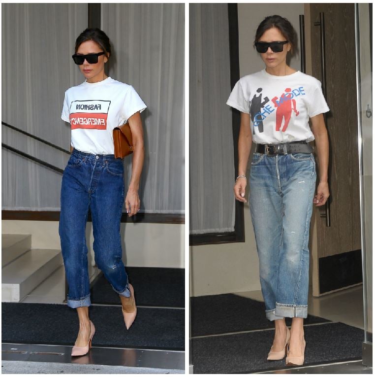 Las pruebas que demuestran que Victoria Beckham siempre viste igual