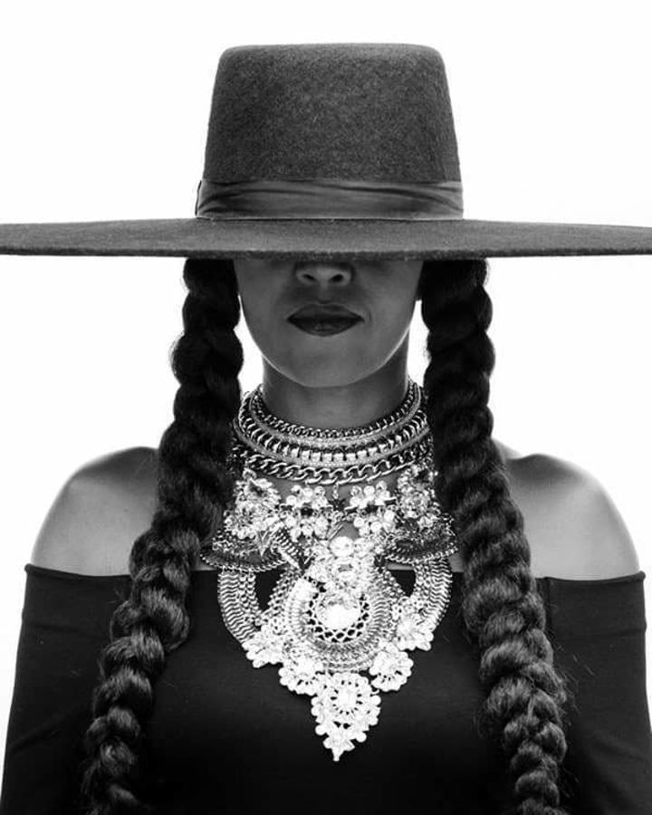 Recreación 'look' Beyoncé