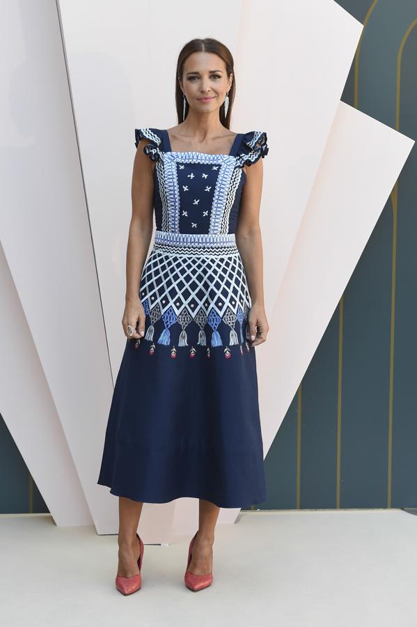 El vestido de Paula Echevarría ya es nuestro favorito del FesTVal de Vitoria