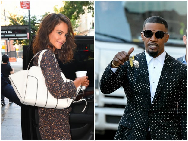 Katie Holmes y Jamie Foxx ya pueden ser pareja oficial./DR