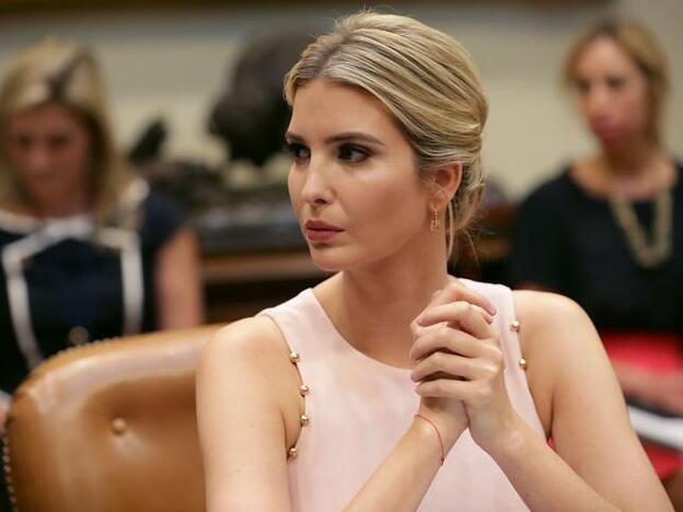 Ivanka Trump en un acto oficial./getty