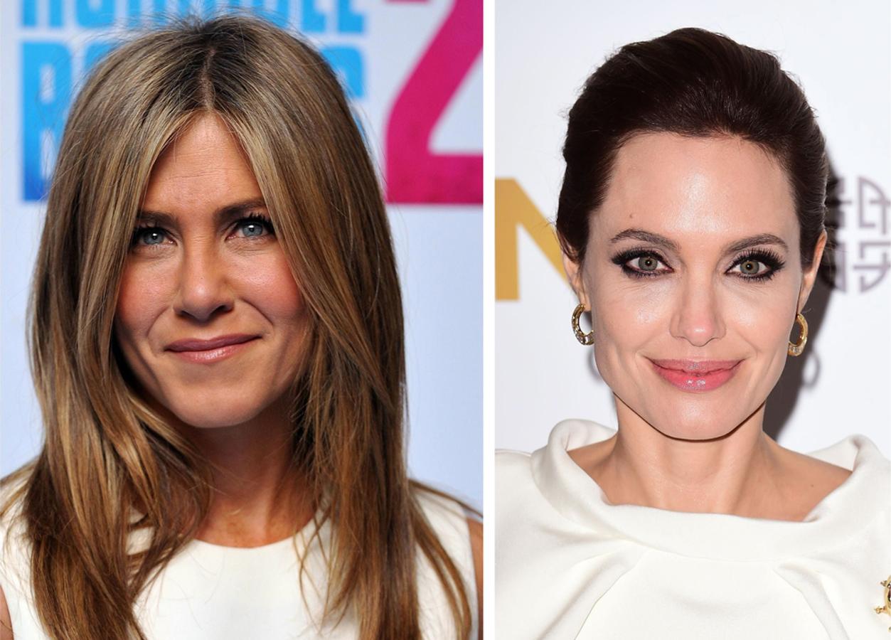 Jennifer Aniston y Angelina Jolie: mira que eres cutre