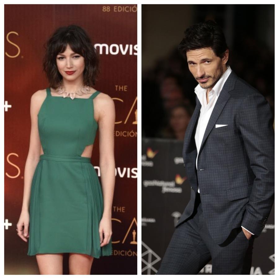 Úrsula Corbero y Andrés Velencoso