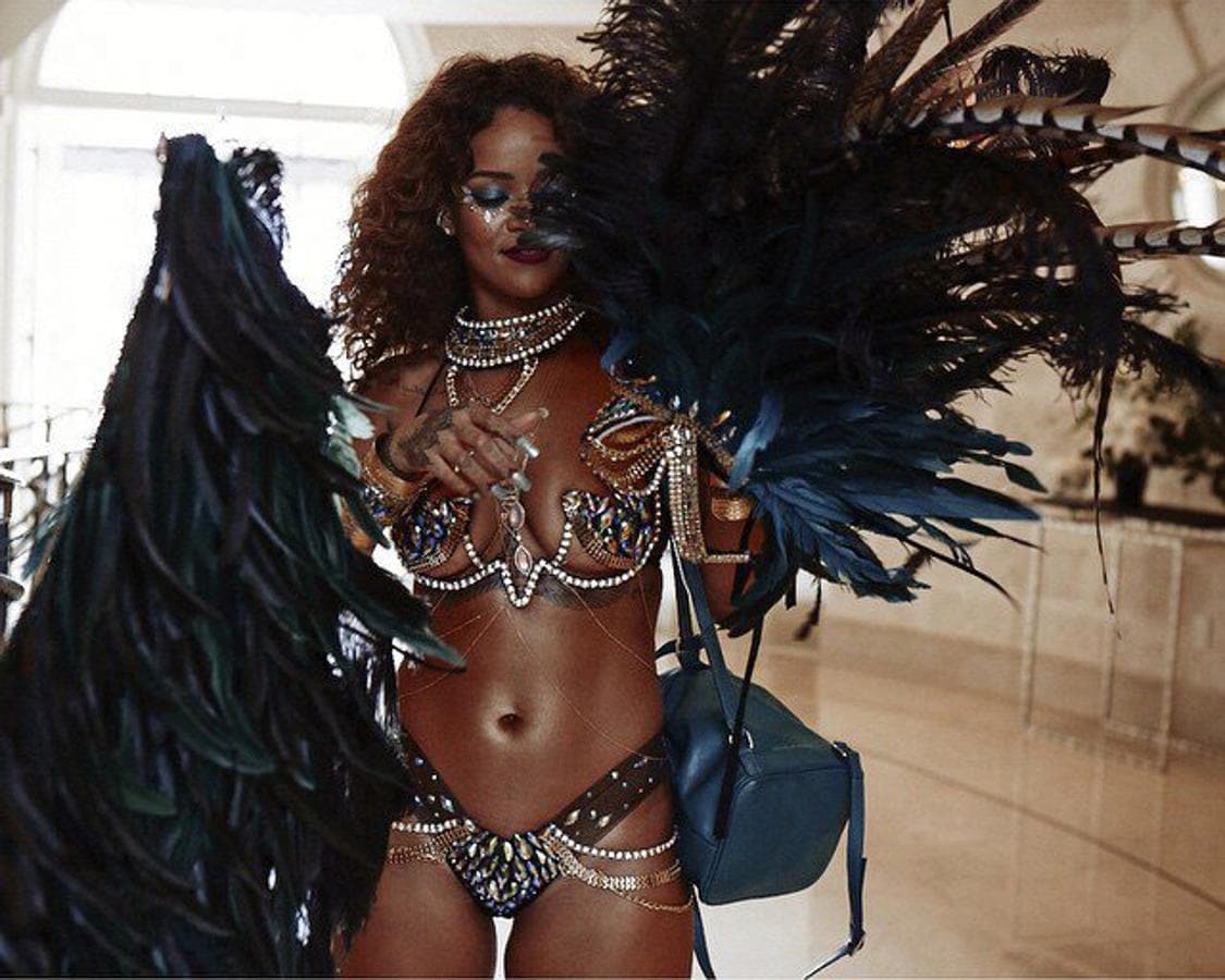 Rihanna en el 'Crop Over Festival' de Barbados de 2015