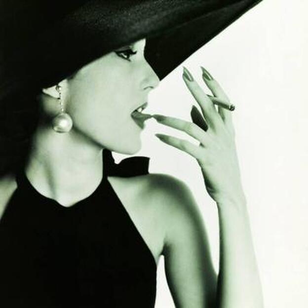 'Girl with tobacco on tongue' (1951).