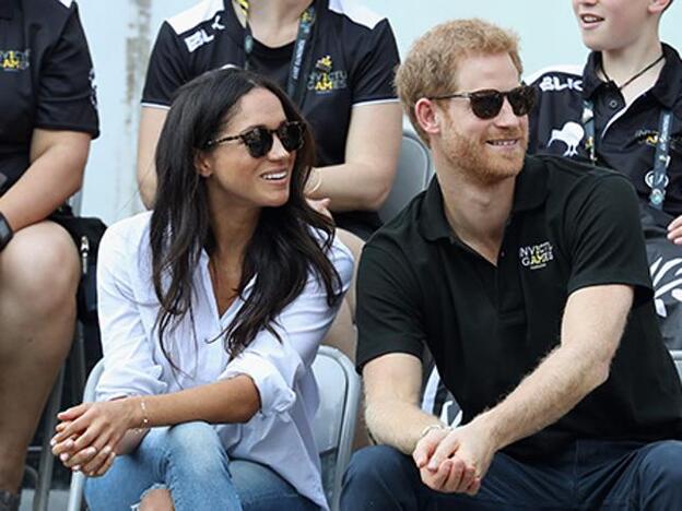 Meghan Markle y Enrique, pillados de la mano