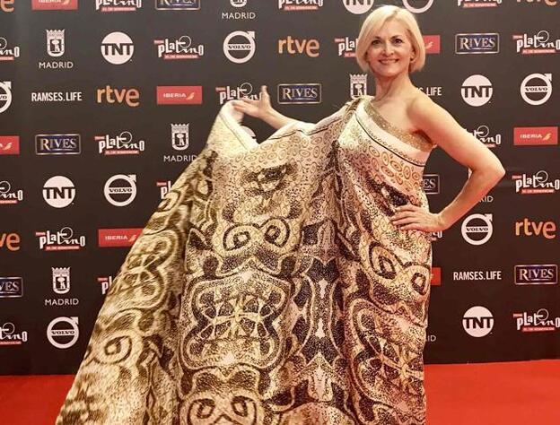 Azucena de la Fuente: "Puse mi granito de arena para que los españoles fuesen a Hollywood"