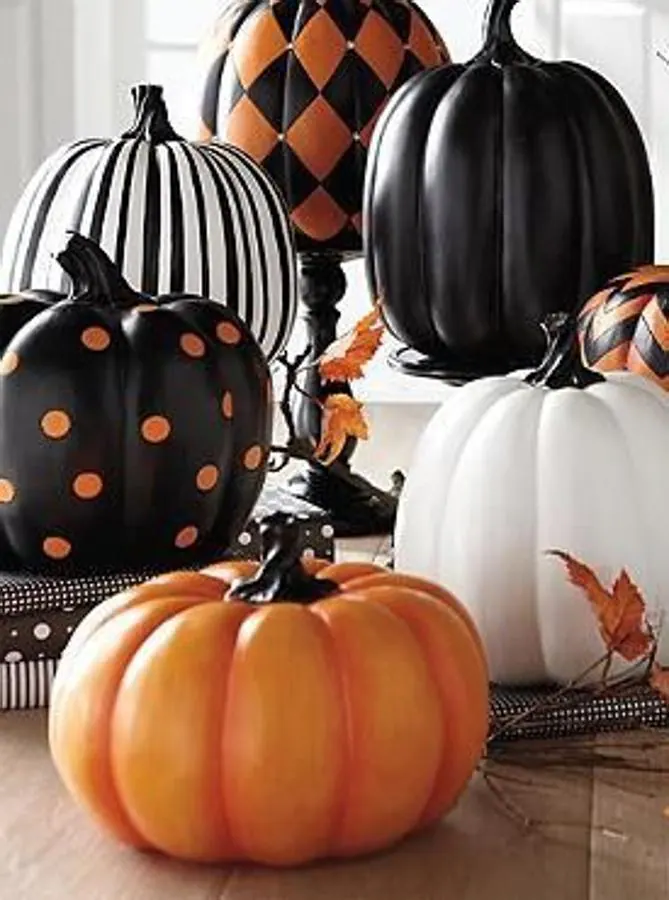 Ideas de decoración para Halloween: calabazas