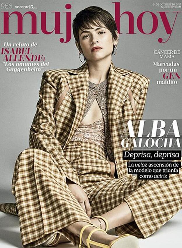 Alba Galocha, una triunfadora en la portada de Mujerhoy