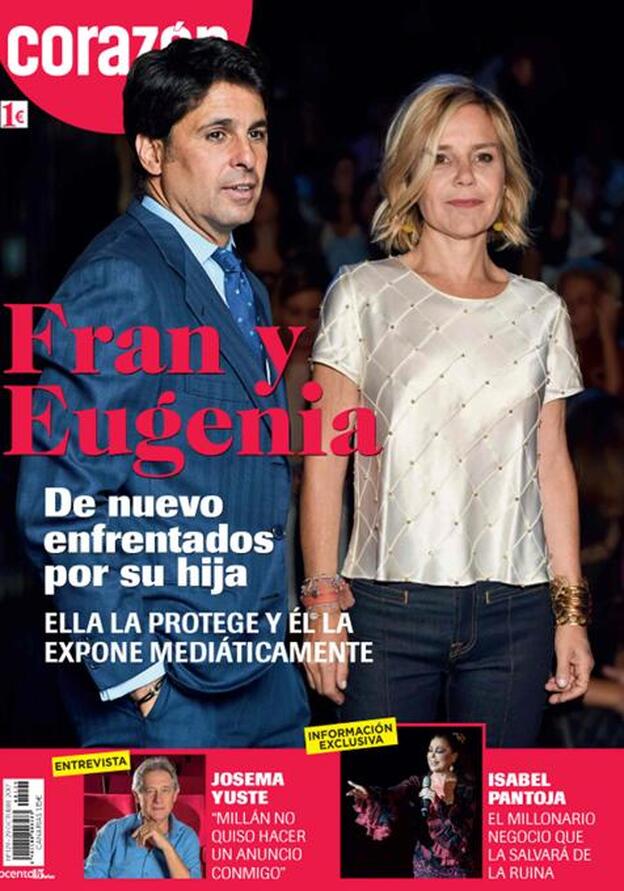 El nuevo enfrentamiento de Francisco Rivera y Eugenia Martínez de Irujo, portada de 'Corazón'