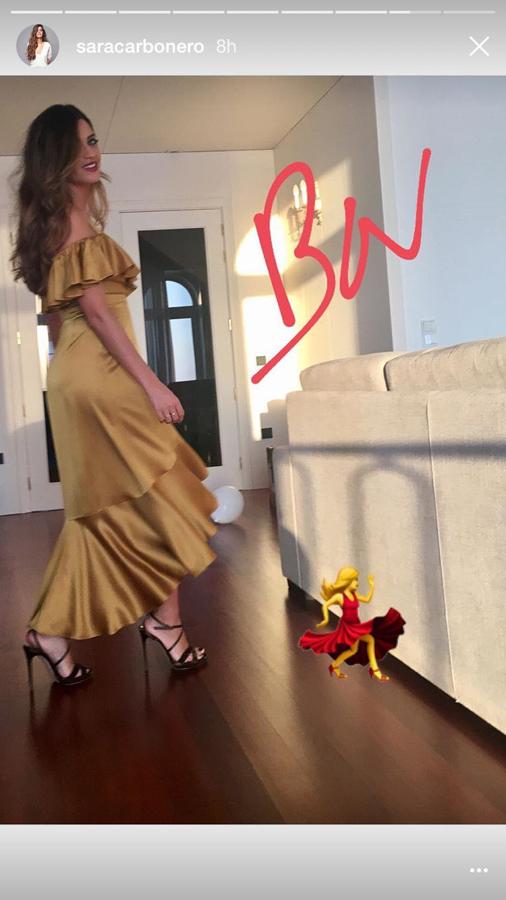 El 'get ready with me' de Sara Carbonero en Instagram: la acompañamos a una gran fiesta