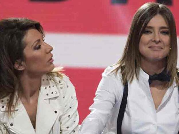 Sandra Barneda puso en su sitio a Nagore Robles./twitter.