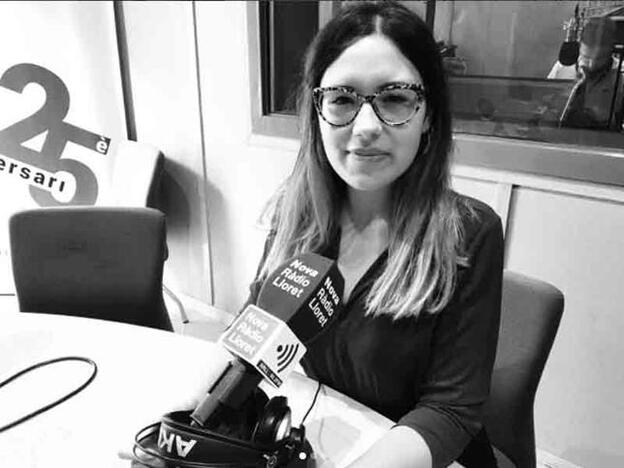 Alba Saskia durante una entrevista promocionando esta iniciativa./instagram.
