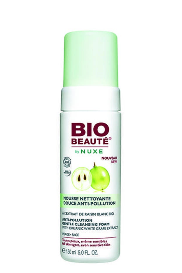 Espuma Limpiadora Suave Anti- contaminación de Bio-Beauté by Nuxe (14,90 €).