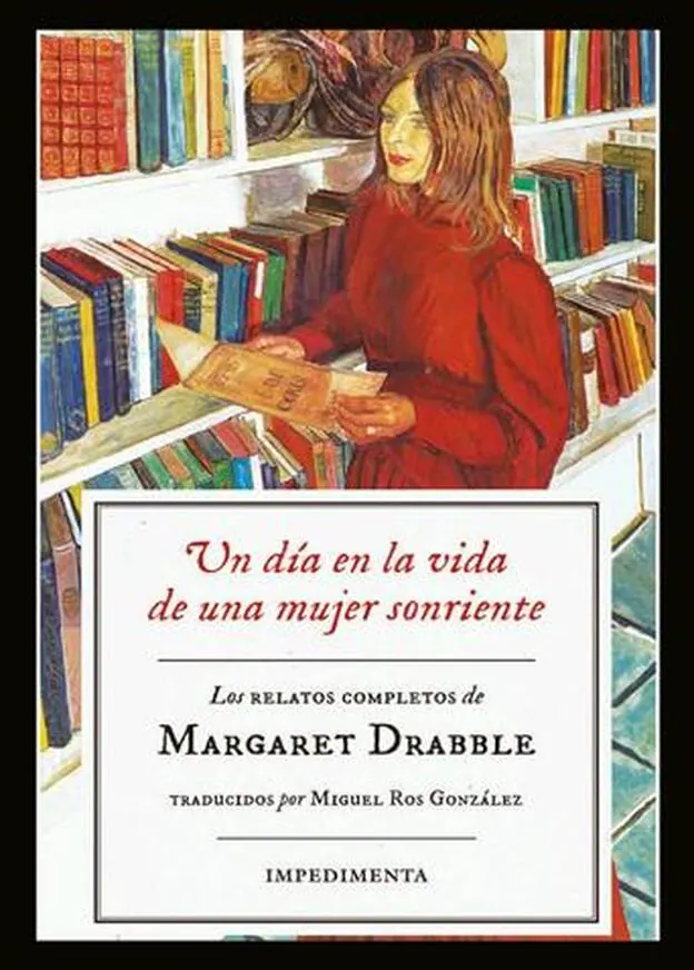 Carátula de la novela de Margaret Drabble ('Un día en la vida de una mujer sonriente').