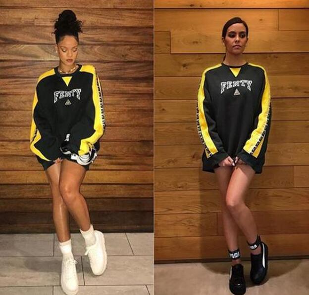 Cristina Pedroche imita a Rihanna