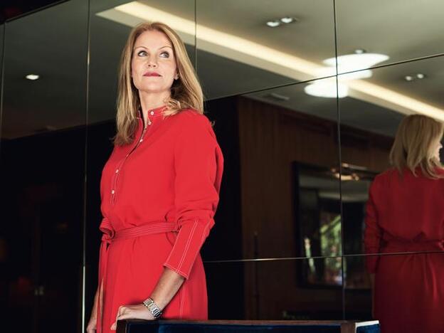 Helle Thorning-Schmidt, exprimera ministra de dinamarca y directora ejecutiva de save the children internacional.