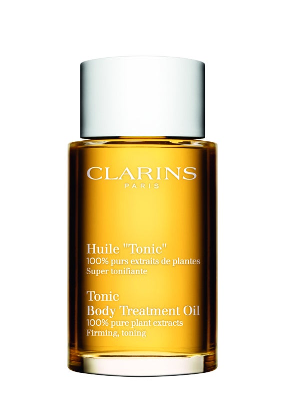 Productos de belleza icónicos: Huile Tonic de Clarins