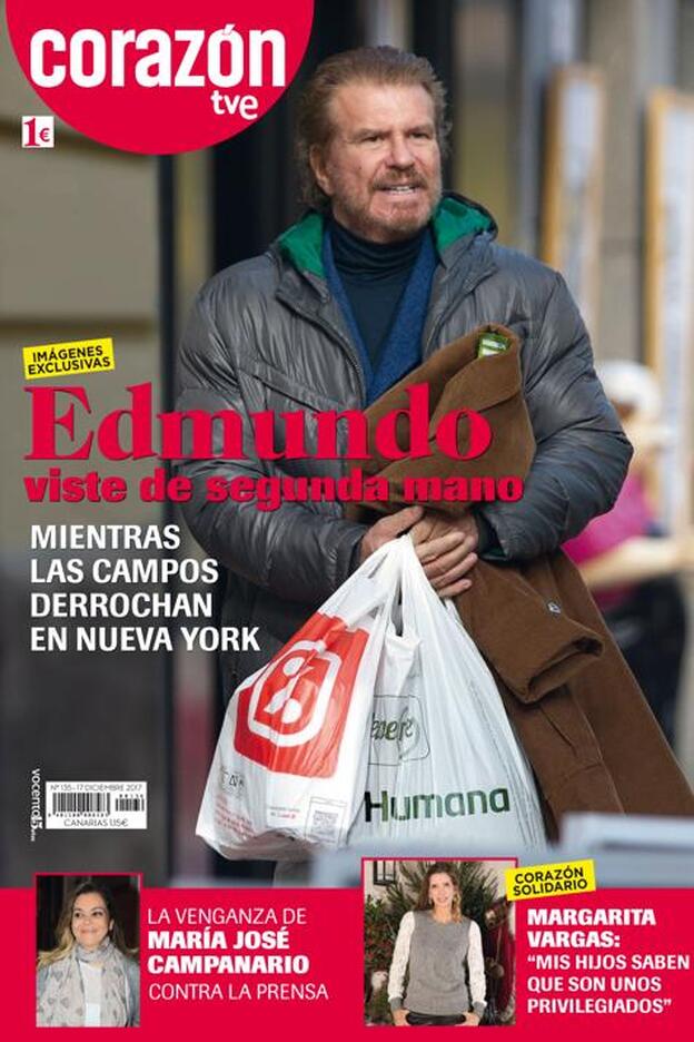 El contraste entre el lujo de las Campos y las compras 'low cost' de Bigote, portada de 'Corazón'
