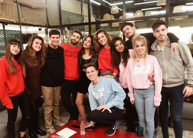 Así ha sido la visita de Dulceida a la Academia de 'OT 2017'