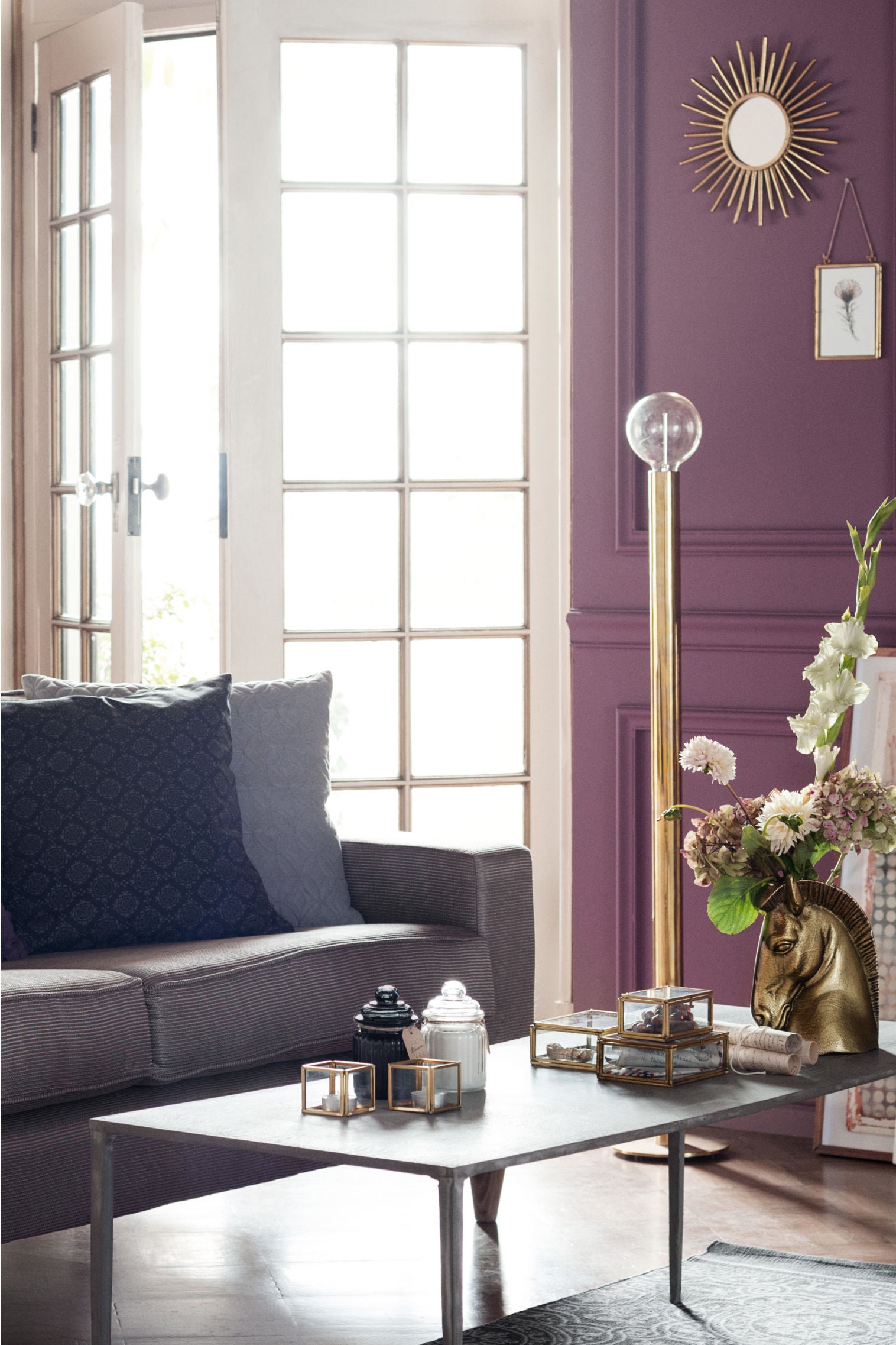 Ideas de decoración en 'ultraviolet', el color Pantone de 2018