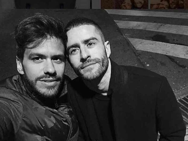 Pelayo Díaz y Andy McDougally en una de las varias fotos que han colgado en sus redes./instagram.