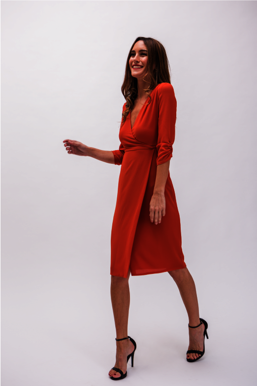 La ropa que más te favorece: wrap dress