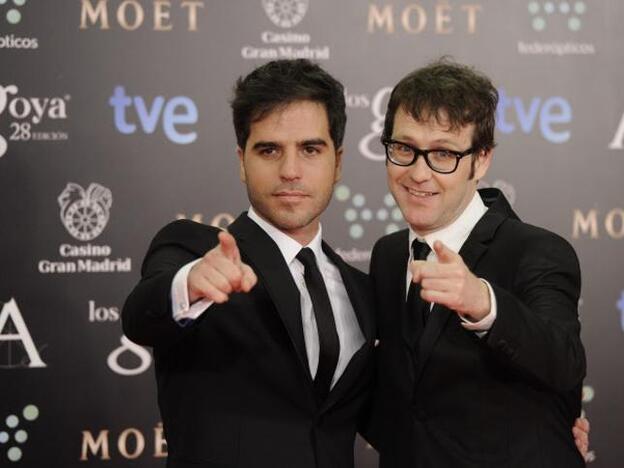 Ernesto Sevilla y Joaquín Reyes presentarán los Goya 2018