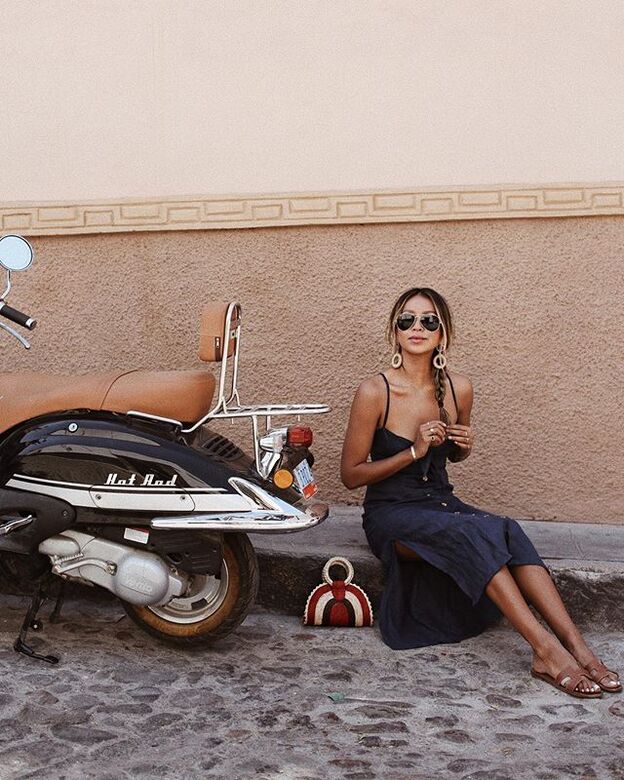 Sara Escudero (Collage Vintage) sabe qué ropa produce el efecto "¡guapa!"/Instagram Collage Vntage