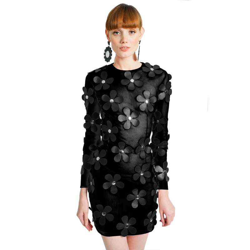 Vestidos negros para deslumbrar en Navidad