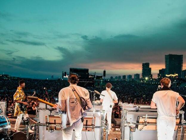 Una imagen desde el escenario principal del Primavera Sound.