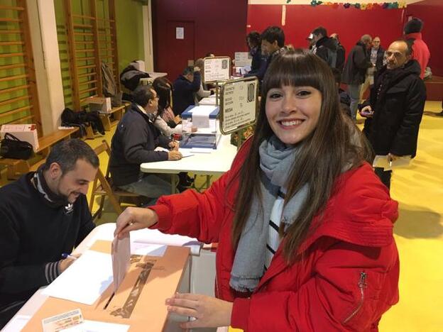 Los concusantes de 'OT 2017' acuden a votar en las Elecciones de Cataluña