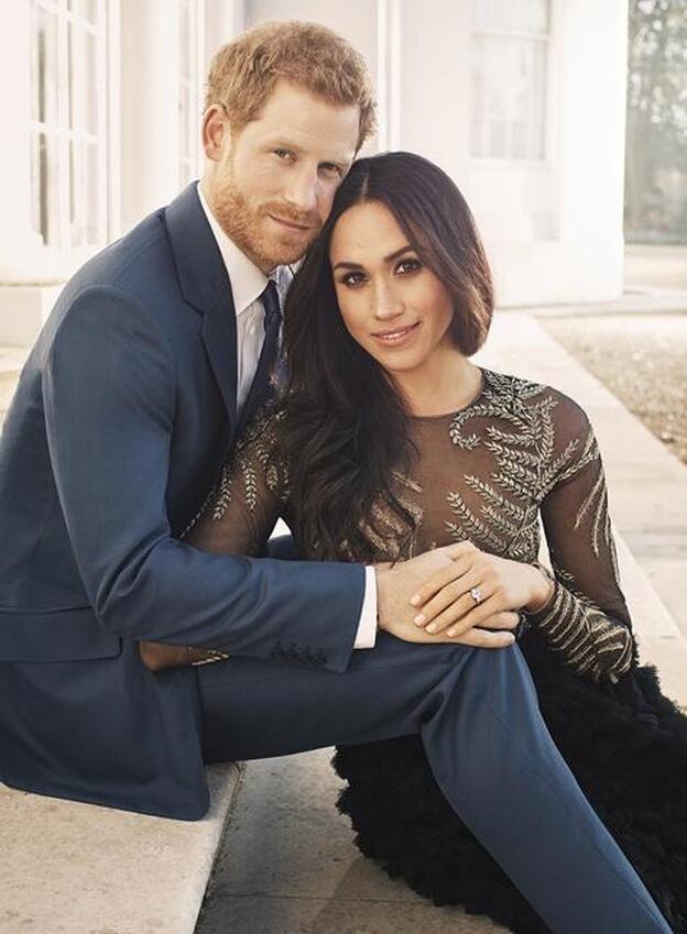 Publican las fotografías oficiales del compromiso del Príncipe Harry y Meghan Markle