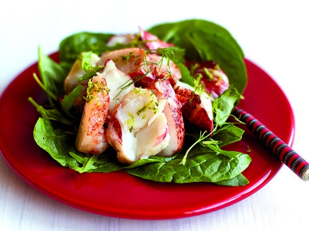 Bogavante y manzanas para terminar el año