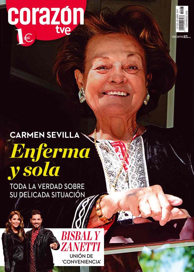 Las 12 mejores exclusivas de Corazón 2017: la situación de Carmen Sevilla