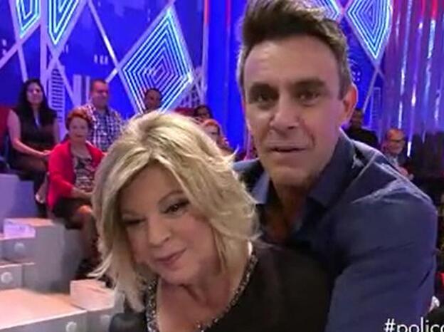 Terelu, enfadada con Alonso Caparrós