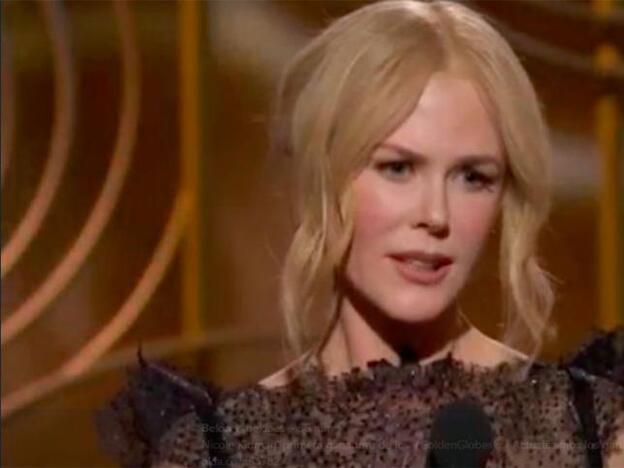 Globos de Oro 2018: el discurso reivindicativo de Nicole Kidman