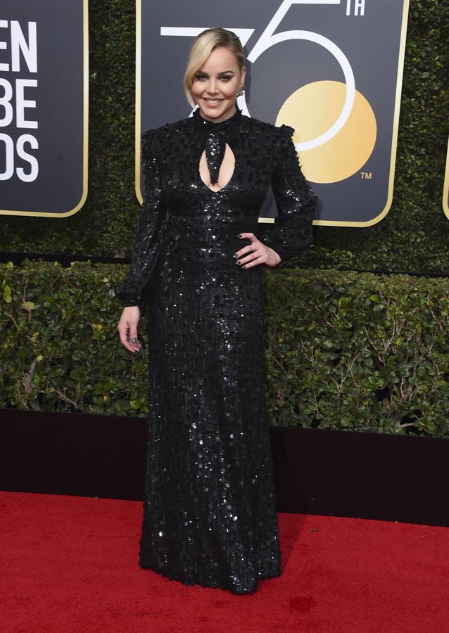 Alfombra roja de los Globos de Oro 2018: el vestido de Abbie Cornish