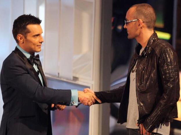 Jesús Vázquez y Risto Mejide entierran el hacha de guerra