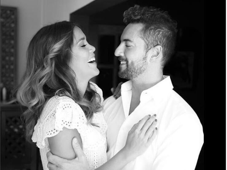 La historia de amor de David Bisbal y Rosanna Zanetti en imágenes