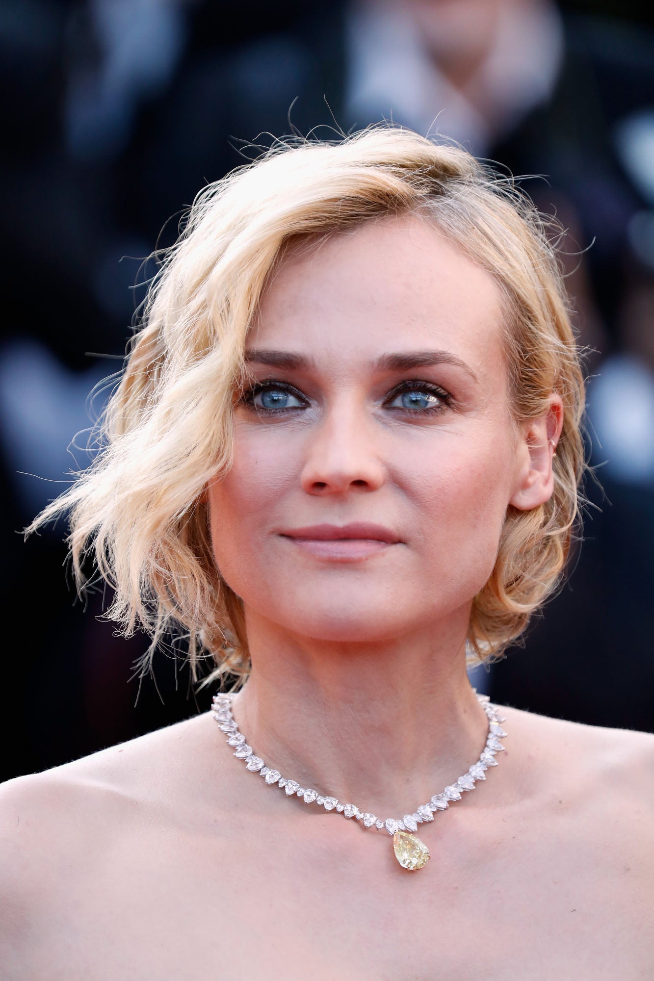 Maquillaje rosa: Diane Kruger