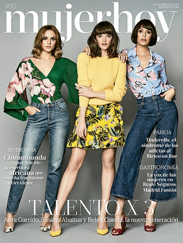 Talentos feroces en la portada de Mujerhoy