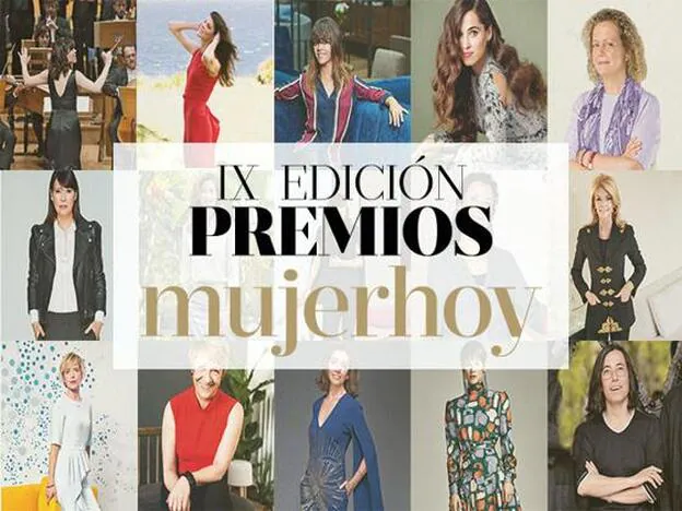 Las candidatas a los IX Premios Mujerhoy./D.R.