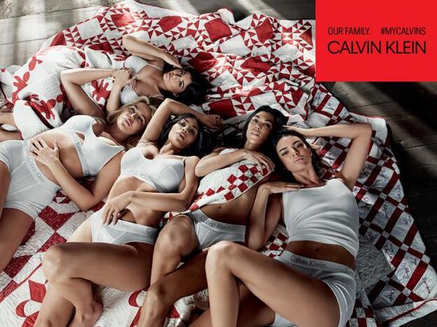 Las Kardashian Jenner, 'se desnudan' para Calvin Klein