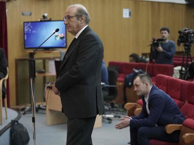 Francis Franco prestando declaración en el juicio./gtres.