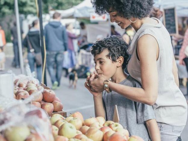 Una mañana en el mercado... ¡con tus hijos!