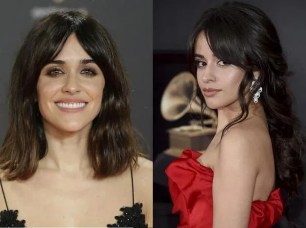 La actriz Macarena García y la cantante Camila Cabello./gtres