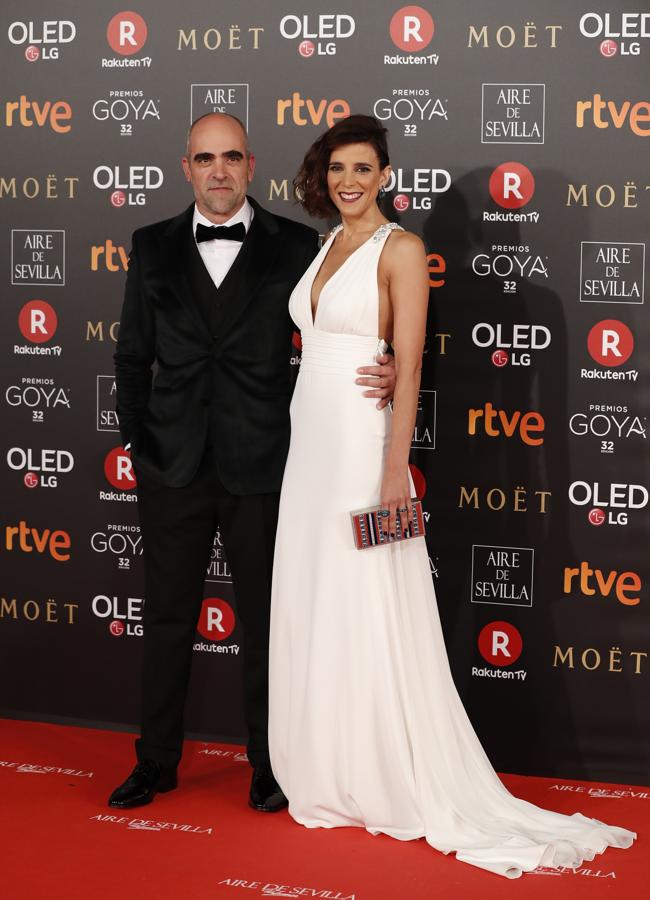 Premios Goya 2018: el look de Luis Tosar y María Luisa Mayoll en la alfombra roja